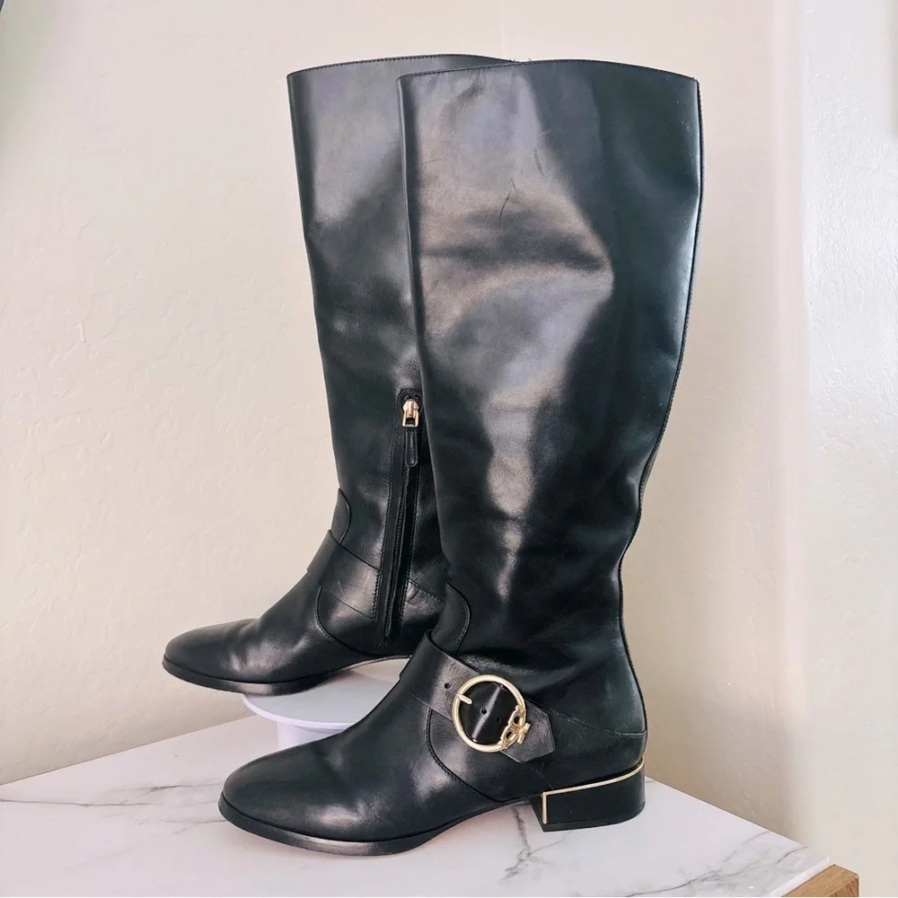 Tory Burch Sofia Tall Riding Boots Size 8.5 M